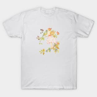 Forest fairy with a bird T-Shirt